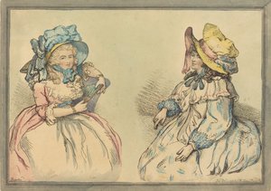Beautys, utgitt 1792. av Thomas Rowlandson