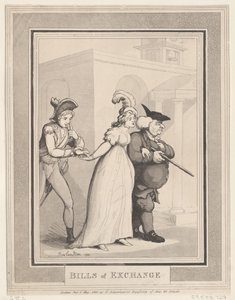 Veksler, 1. mai 1800., 1. mai 1800. av Thomas Rowlandson