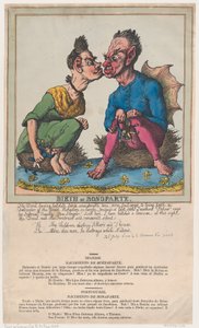 Bonopartes fødsel, 8. februar 1808., 8. februar 1808. av Thomas Rowlandson