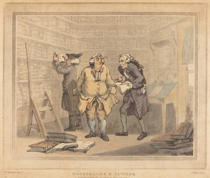 Bokhandler og forfatter av Thomas Rowlandson