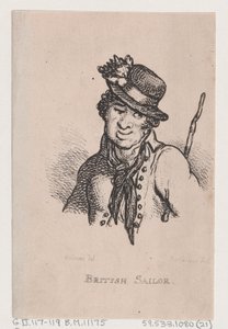 Britisk sjømann, april 1808., april 1808. av Thomas Rowlandson