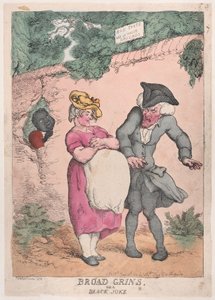 Broad Grins, or a Black Joke, 4. juni 1812., 4. juni 1812. av Thomas Rowlandson