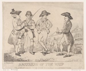 Brothers of the Whip, 27. november 1781., 27. november 1781. av Thomas Rowlandson