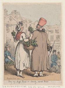 Kjøp My Moss Roses, or Dainty Sweet briar, 1811., 1811. av Thomas Rowlandson