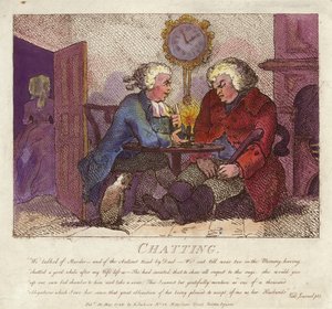 Chatter fra Boswells Hebridean Journey av Thomas Rowlandson
