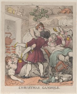 Christmas Gambols, 30. november 1812., 30. november 1812. av Thomas Rowlandson