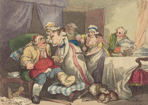 Komfort i gikten, 1785. av Thomas Rowlandson