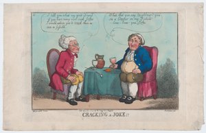 Cracking a Joke, 15. november 1808., 15. november 1808. av Thomas Rowlandson