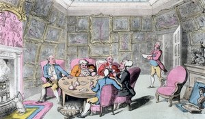 Doctor Syntax with My Lord, tidlig på 1800-tallet. av Thomas Rowlandson