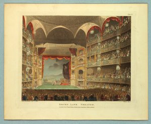 Drury Lane Theatre fra Ackermann