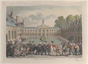 Emmanuel College, Cambridge, 31. oktober 1811., 31. oktober 1811. av Thomas Rowlandson