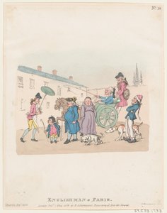 Engelskmann i Paris, 1. mai 1803., 1. mai 1803. av Thomas Rowlandson
