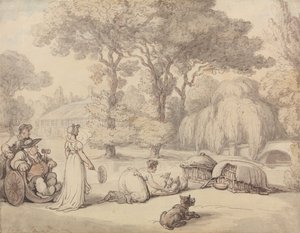 Å mate andungene av Thomas Rowlandson