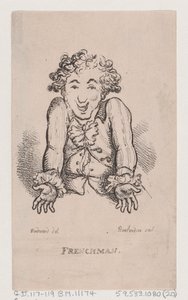 Franskmann, april 1808., april 1808. av Thomas Rowlandson