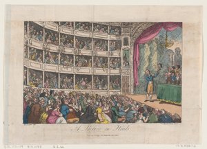Frontispice, fra A Lecture on Heads av George Alexander Stevens, april 1808., april 1808. av Thomas Rowlandson
