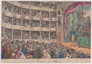 Frontispice, fra A Lecture on Heads av George Alexander Stevens, april 1808., april 1808. av Thomas Rowlandson