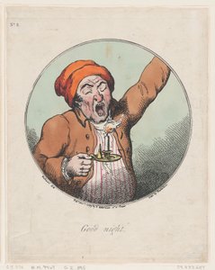 God natt, 1. november 1799., 1. november 1799. av Thomas Rowlandson