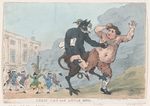Great Cry and Little Wool, 22. desember 1783., 22. desember 1783. av Thomas Rowlandson