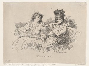 Harmony, 12. august 1785., 12. august 1785. av Thomas Rowlandson