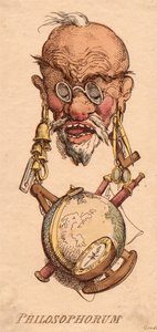 Hodene: Av filosofene av Thomas Rowlandson