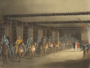 Horse Armoury, Tower of London, 1. november 1809., 1. november 1809 av Thomas Rowlandson