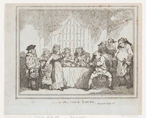 Er dette din lus, 1787., 1787. av Thomas Rowlandson