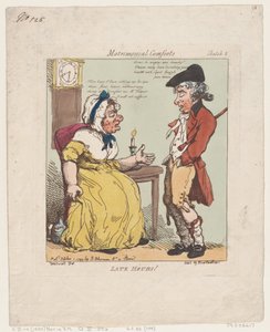 Late timer!, 1. oktober 1799., 1. oktober 1799. av Thomas Rowlandson
