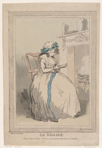 The Negligee, 6. mars 1786., 6. mars 1786. av Thomas Rowlandson