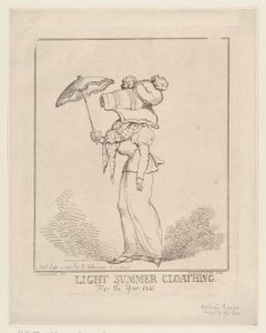 Lette sommerklær [sic], 10. september 1801., 10. september 1801. av Thomas Rowlandson