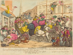Londons elendighet av Thomas Rowlandson