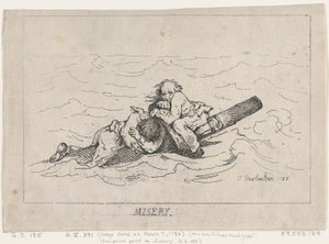 Elendighet, 1785., 1785. av Thomas Rowlandson