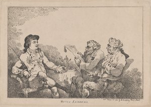 Money Lenders, 8. november 1784., 8. november 1784. av Thomas Rowlandson
