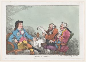Money Lenders, 8. november 1784., 8. november 1784. av Thomas Rowlandson