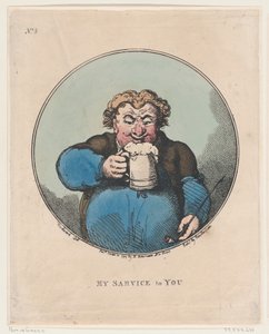 Min tjeneste til deg, 20. oktober 1799., 20. oktober 1799. av Thomas Rowlandson