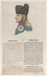 Napoleon, mars 1814., mars 1814. av Thomas Rowlandson