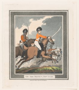 Off Side Protect, New Guard, 1. september 1798., 1. september 1798. av Thomas Rowlandson