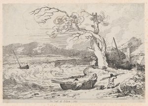 På kysten av Sussex, 1784-85., 1784-85. av Thomas Rowlandson