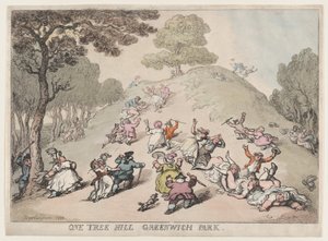 One Tree Hill, Greenwich Park, 1802., 1802. av Thomas Rowlandson