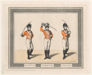 Utenfor vakt, St. Georges vakt, Innevakt, 1. september 1798., 1. september 1798. av Thomas Rowlandson