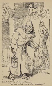 Over klokken ett, en fin morgen! av Thomas Rowlandson