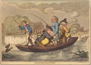 Tålmodighet i et punkt av Thomas Rowlandson