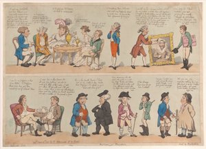 Bilder av fordommer, 4. juni 1800., 4. juni 1800. av Thomas Rowlandson