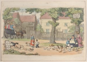 Plate 32, fra World in Miniature, 1816., 1816. av Thomas Rowlandson