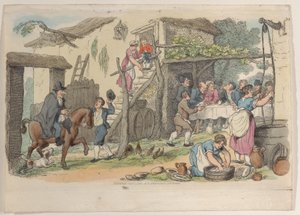 Plate 34, fra World in Miniature, 1816., 1816. av Thomas Rowlandson
