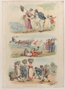 Plate 8, fra World in Miniature, 1816., 1816. av Thomas Rowlandson