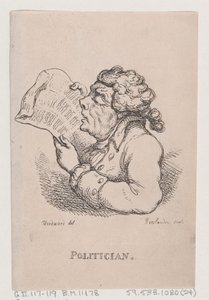 Politiker, april 1808., april 1808. av Thomas Rowlandson