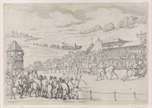 Forbereder til start, 30. september 1811., 30. september 1811. av Thomas Rowlandson