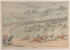 Racing, 20. oktober 1811., 20. oktober 1811. av Thomas Rowlandson