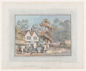 Rural Halt, 1787., 1787. av Thomas Rowlandson