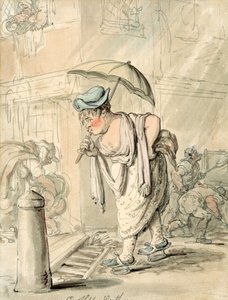 Trist slurvete vær av Thomas Rowlandson